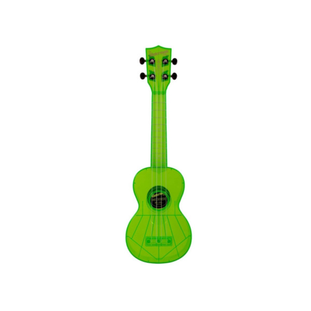 Укулеле Kala Waterman Fluorescent Green Soprano Ukulele (231450)