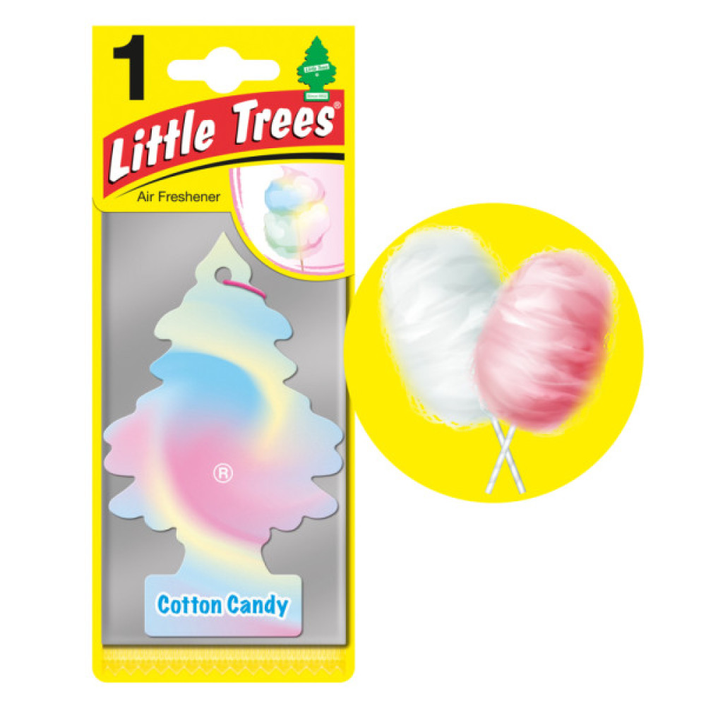 Ароматизатор для автомобіля Little Trees Солодка вата (79000)