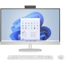 Комп'ютер персональний моноблок HP All-in-One 27" FHD IPS AG, Intel i3-N300, 8GB, F512GB, UMA, WiFi, кл+м, DOS, білий
