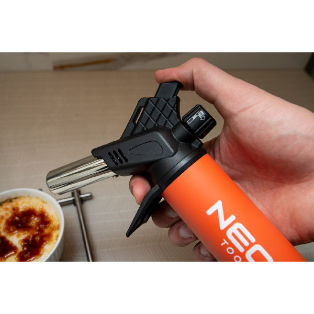 Паяльник газовий Neo Tools 1200°C паливо 12.6гр п’єзозапалювання