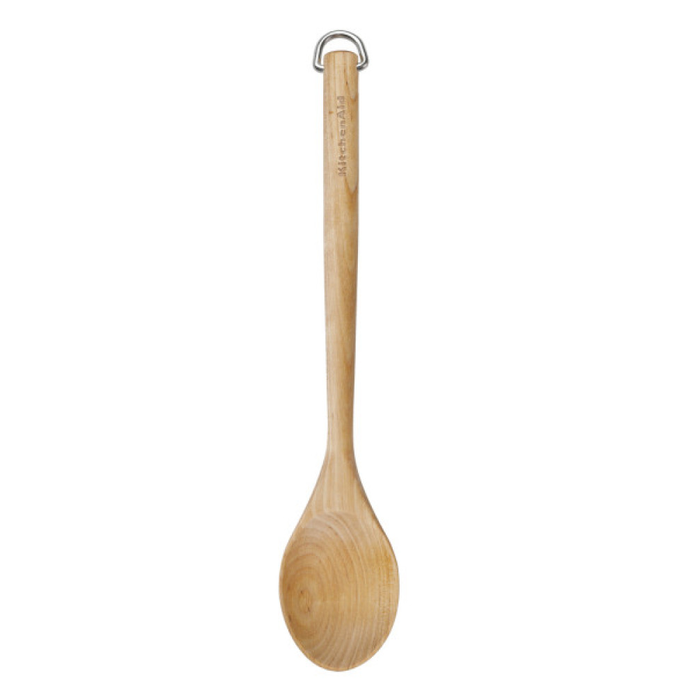 Ложка кухарська KitchenAid Coreline для сервіровки, 34 см, береза (KQR703OHE)