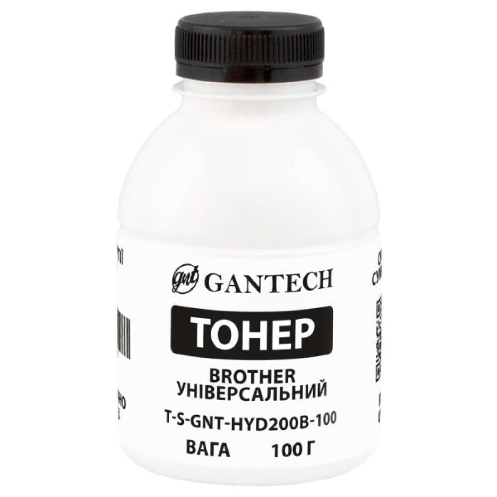 Тонер Brother Universal bottle, 100g Gantech (TSM-HYD200B-100)
