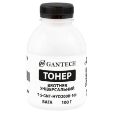 Тонер Brother Universal bottle, 100g Gantech (TSM-HYD200B-100)