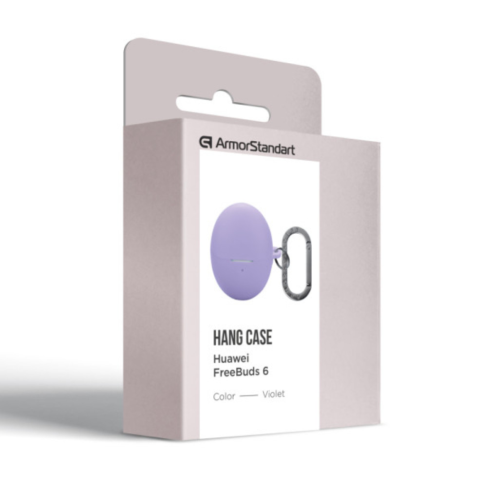 Чохол для навушників Armorstandart Hang Case For Huawei FreeBuds 6 Violet (ARM86144)