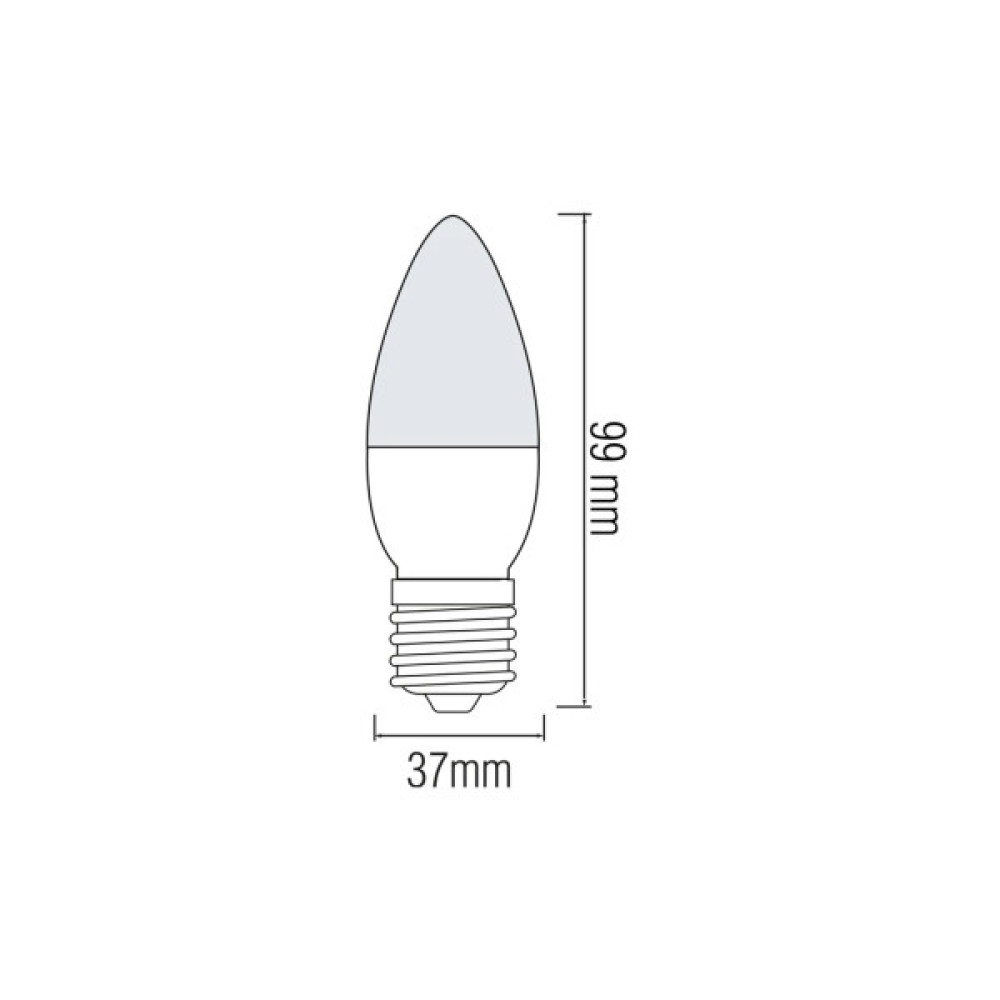 Лампочка Horoz ULTRA SMD LED 6W 4200K E27 480Lm (YT15275)
