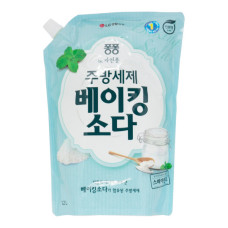 Засіб для ручного миття посуду LG Natural Pong Baking Soda запаска 1.2 л (8801051232394)