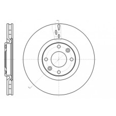 Гальмівний диск REMSA 61059.10