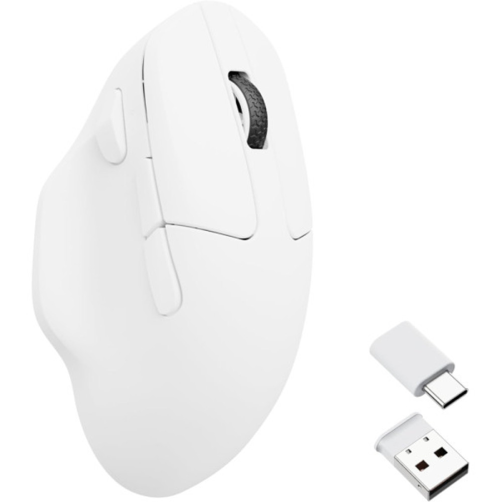 Мишка Keychron M7 Wireless/Bluetooth/USB White (M7-A3)