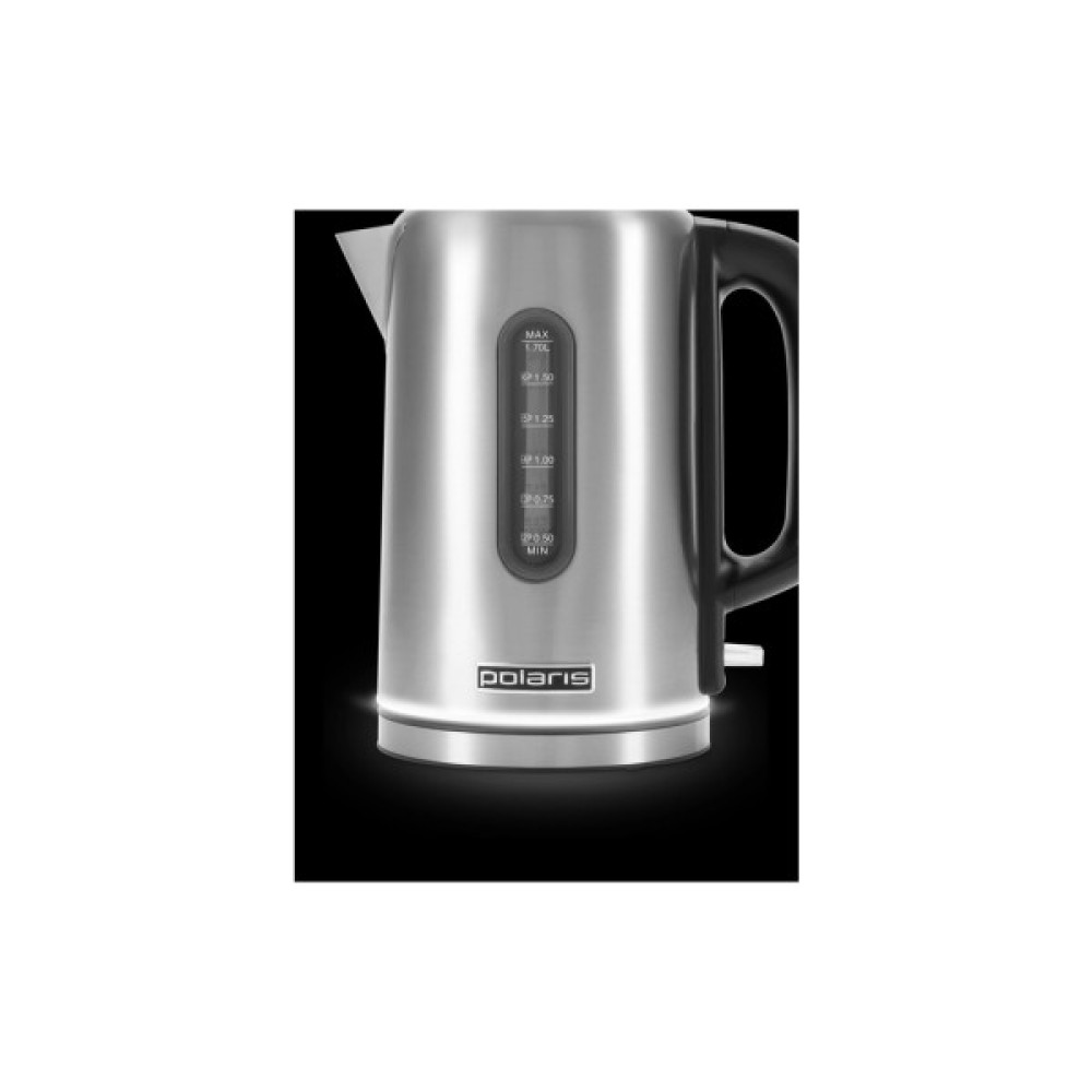 Електрочайник Polaris PWK 17101CA Water Way Pro Сталевий