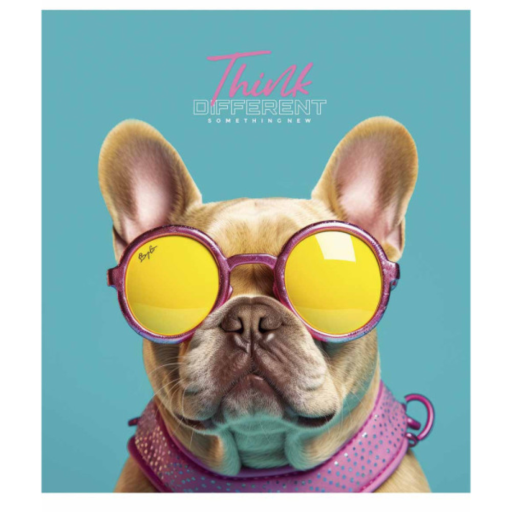 Зошит Школярик Think different 96 аркушів лінія (096-3395L)