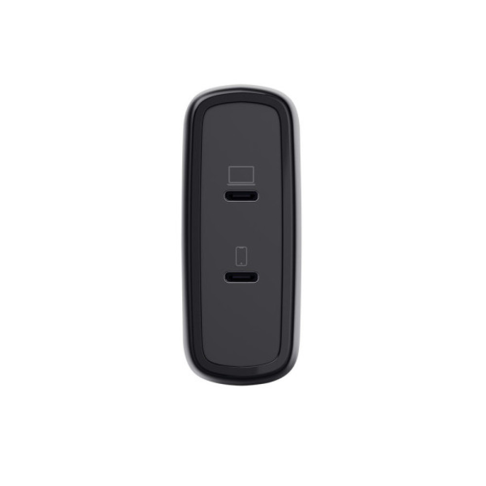 Зарядний пристрій Trust 2xUSB-C 100W GaN PD/PPS black (25527_TRUST)