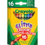 Олівці кольорові Crayola воскові з блискітками, 16 шт (256318.024) Олівці кольорові Crayola воскові з блискітками, 16 шт (256318.024)