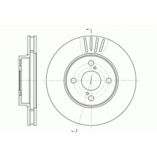 Гальмівний диск REMSA 6742.10