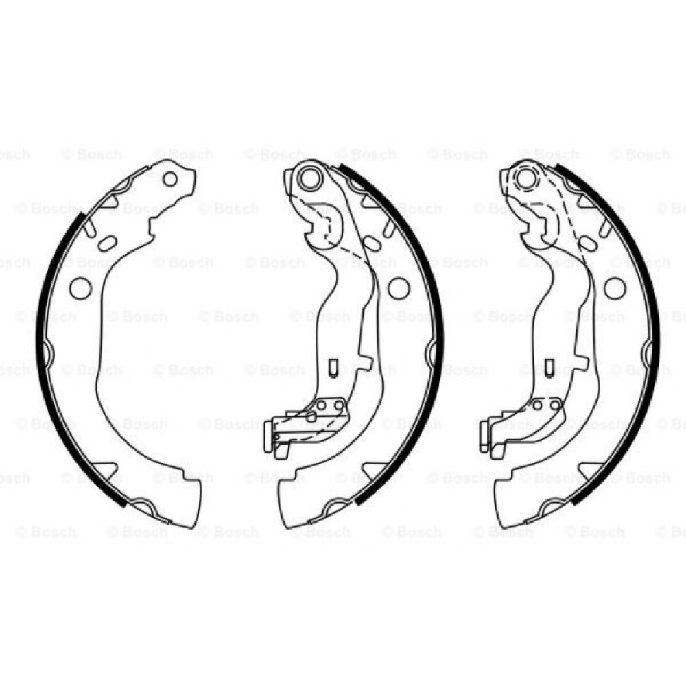 Гальмівні колодки Bosch 0 986 487 774