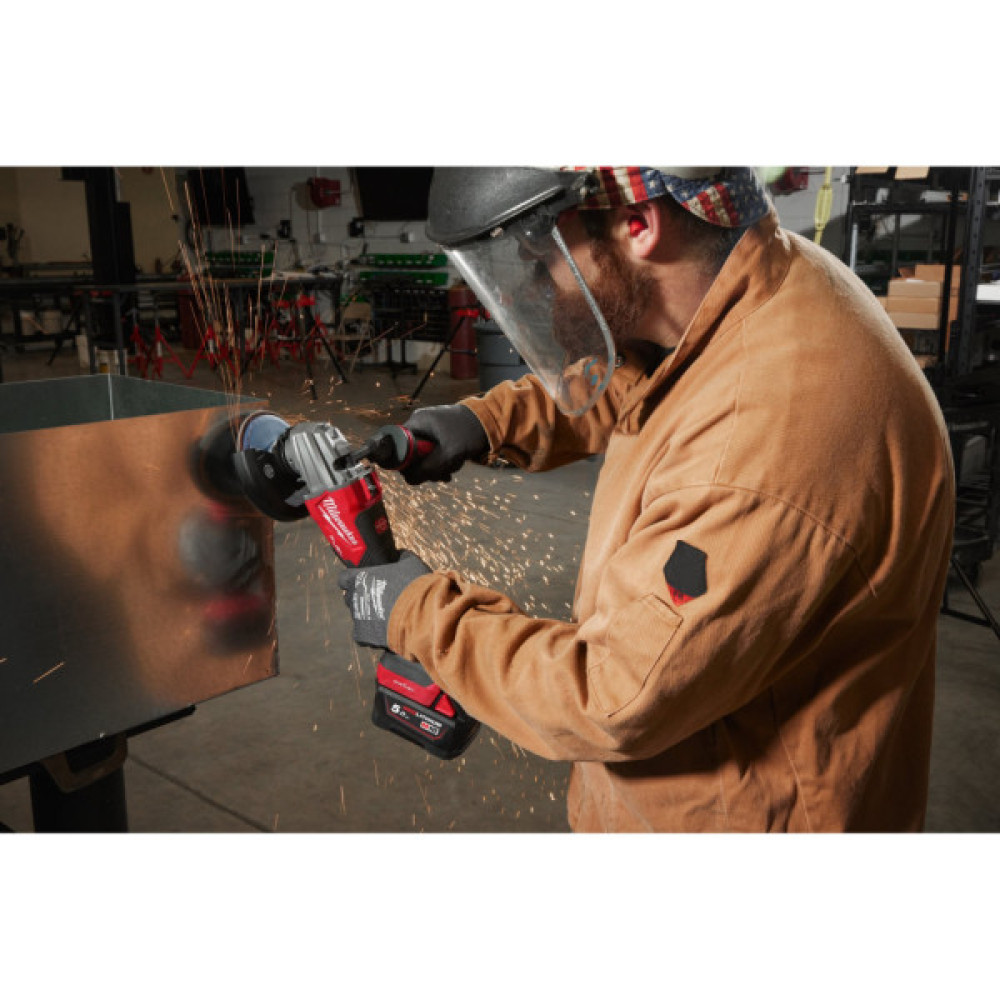 Шліфувальна машина Milwaukee M18 FSAGSVO125X-502X, 125мм, 2x5h, HDкейс (4933493553)