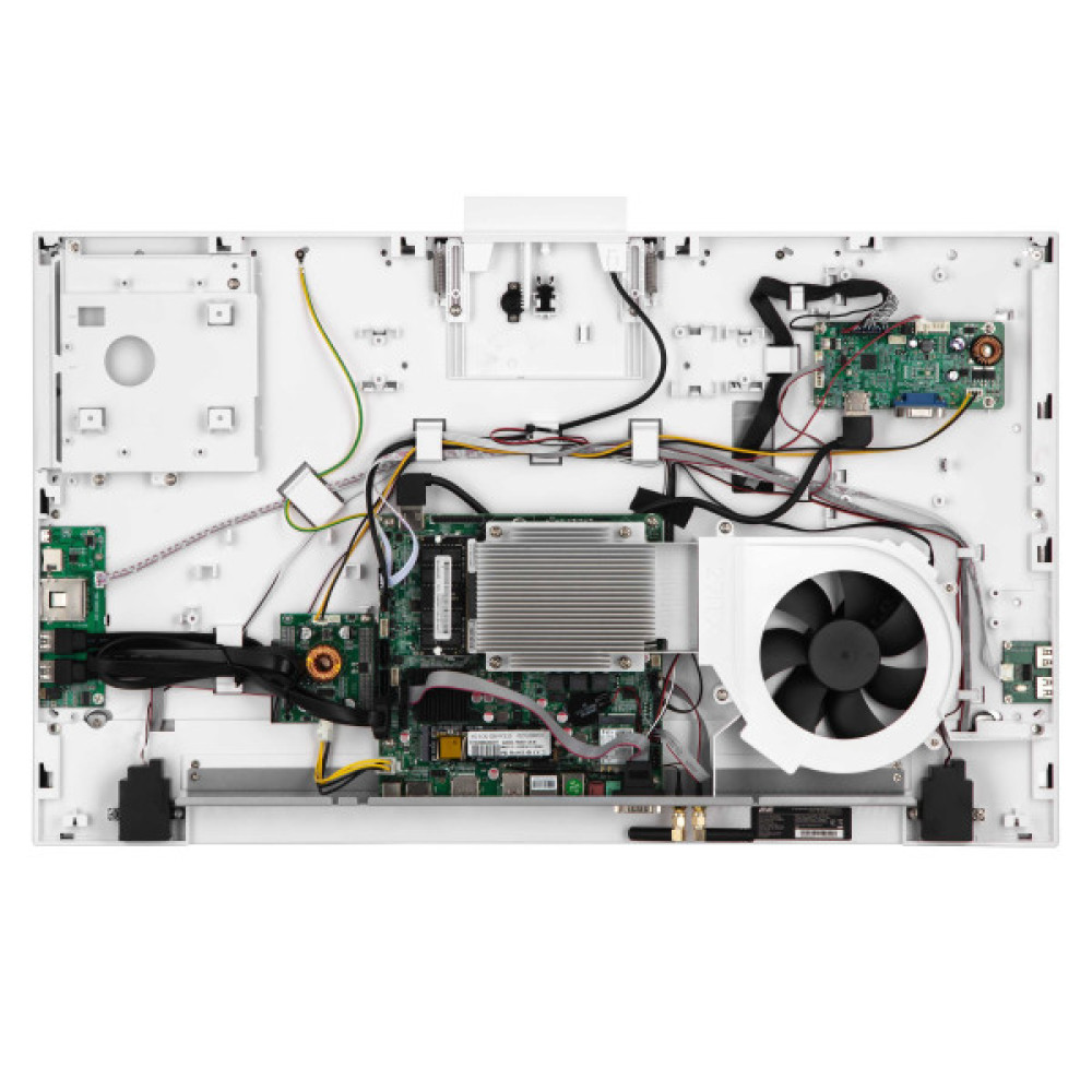Комп'ютер персональний моноблок 2E Rational K10 27" FHD IPS Intel i5-12400, 16Gb, F512GB, UMA, B660, кл+м, FreeDos, білий