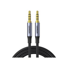 Кабель мультимедійний 3.5mm M to 3.5mm M 1.5m (4pin) AV183 gray Ugreen (20497)