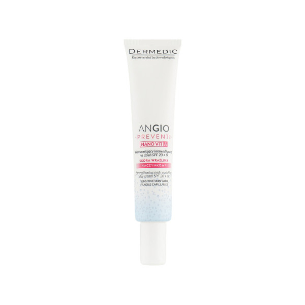 Крем для обличчя Dermedic Redness Calm Живильний денний UV+IR SPF20 40 мл (5901643176525)