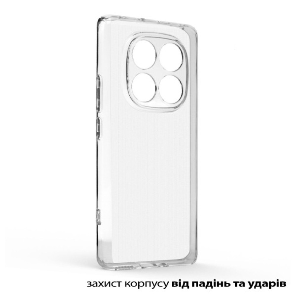 Чохол до мобільного телефона BeCover Poco X7 Transparent (713778)
