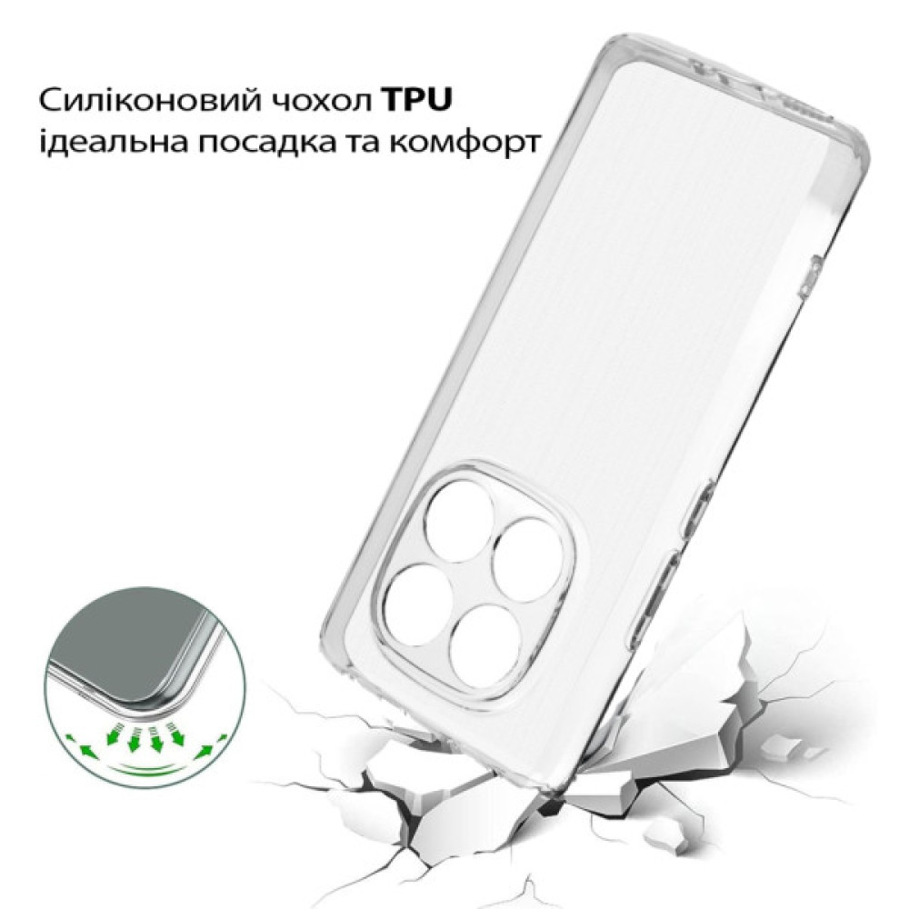 Чохол до мобільного телефона BeCover Poco X7 Transparent (713778)
