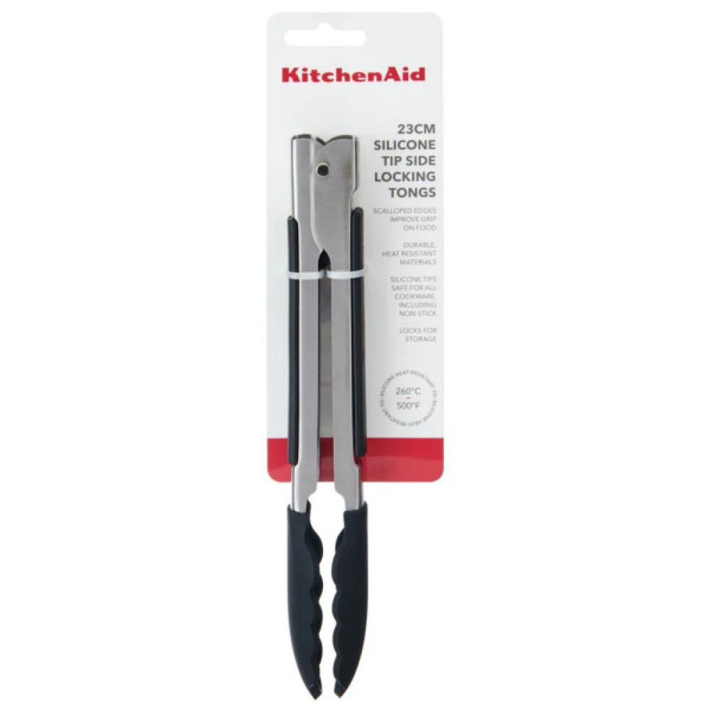 Щипці кухонні KitchenAid Universal, 24 см, чорний (KQG203OHOBE) Щипці кухонні KitchenAid Universal, 24 см, чорний (KQG203OHOBE)