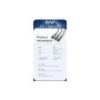 Дата кабель USB 2.0 AM to Lightning + Micro 5P + Type-C 1.2m 66W black Essager (EXCMTL-XJ01)
