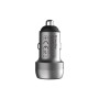 Зарядний пристрій ColorWay USB-C PD35W + USB QC3.0 car adapter (CW-CHA066PD-GR)