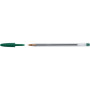 Ручка кулькова Bic Cristal, зелена (bc875976)