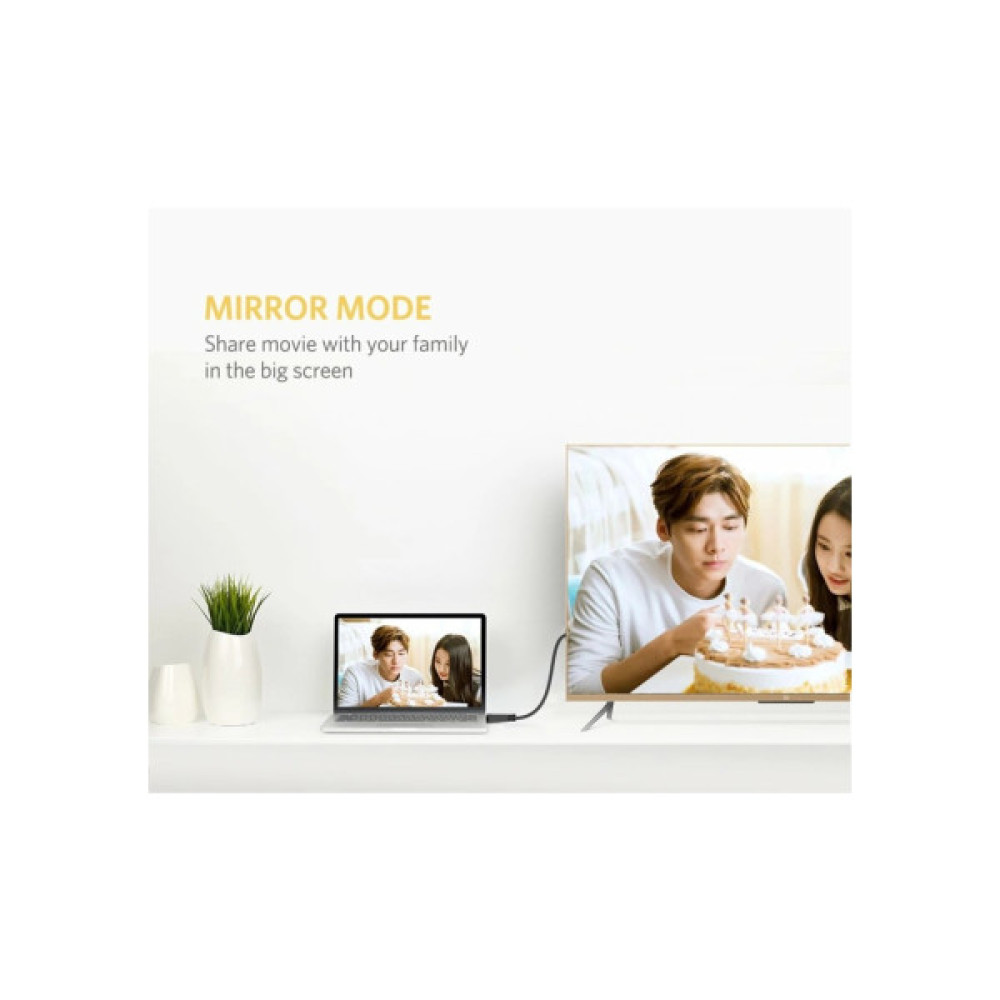 Кабель мультимедійний HDMI M to HDMI M 5.0m Ugreen (UGR-50821)