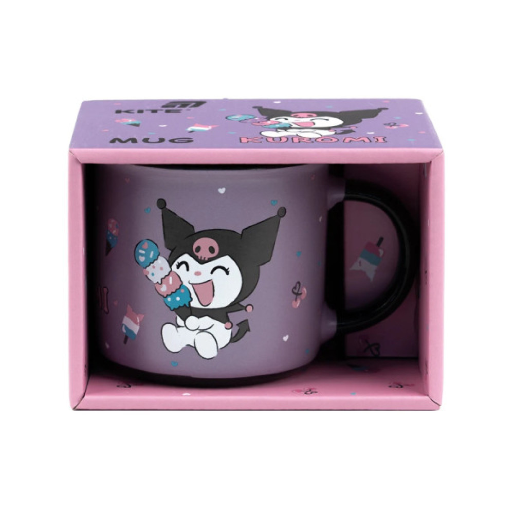 Чашка Kite Kuromi 370 мл, HK-2 (HK25-217-2)