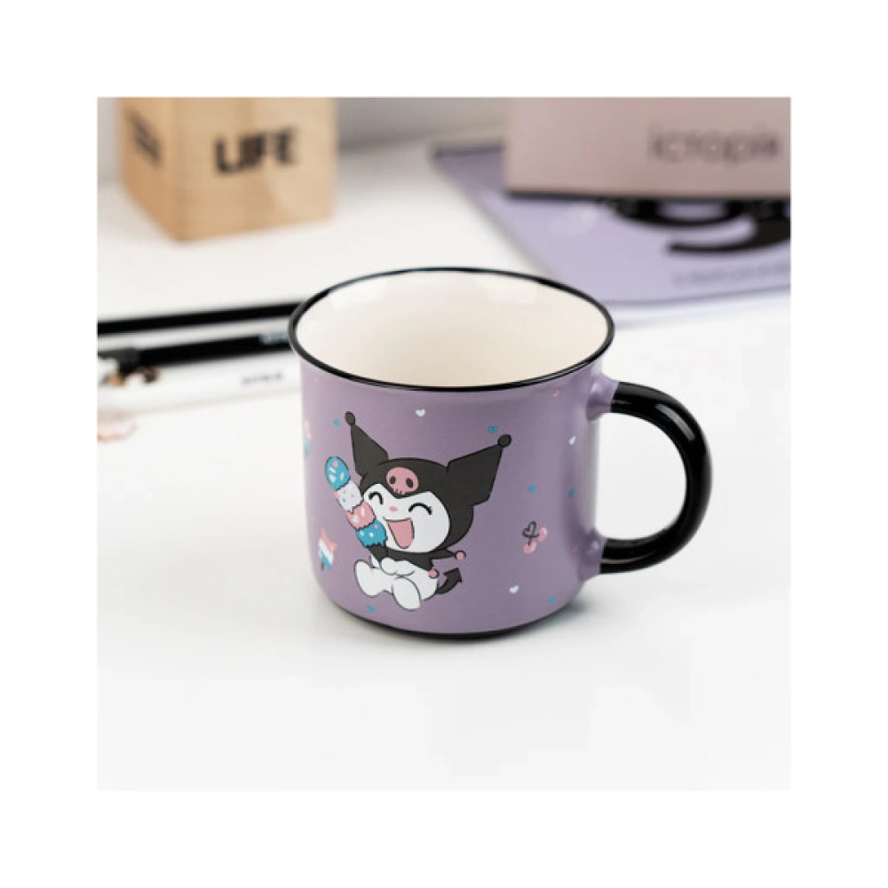 Чашка Kite Kuromi 370 мл, HK-2 (HK25-217-2)