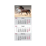 Календар Axent настінний квартальний на 2026 р. Horses 3 (8801-26-16-A)