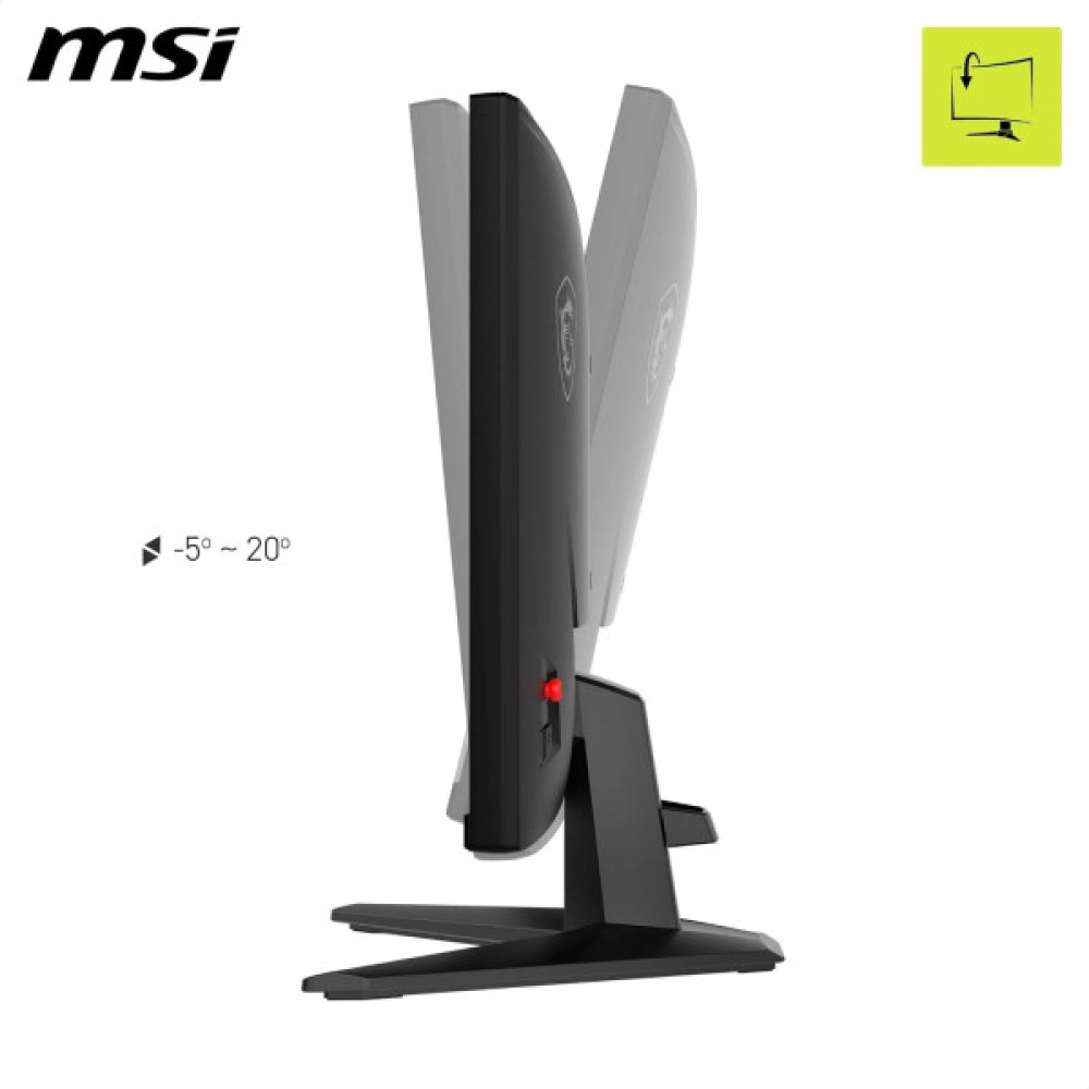Монітор MSI 23.8" MAG 242F HDMI, DP, Audio, IPS, 200Hz, 0.5ms, sRGB 115%, FreeSync