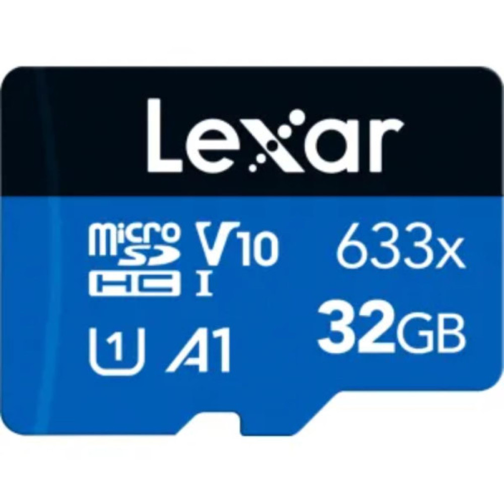 Карта пам'яті Lexar 32GB microSDXC class 10 UHS-I V10 A1 High Performance 633x (LMS0633032G-BNNNG)