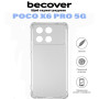 Чохол до мобільного телефона BeCover Anti-Shock Poco X6 Pro 5G Clear (710852) Чохол до мобільного телефона BeCover Anti-Shock Poco X6 Pro 5G Clear (710852)