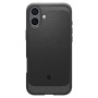 Чохол до мобільного телефона Spigen iPhone 16 Rugged Armor MagFit Matte Black (ACS08214) Чохол до мобільного телефона Spigen iPhone 16 Rugged Armor MagFit Matte Black (ACS08214)