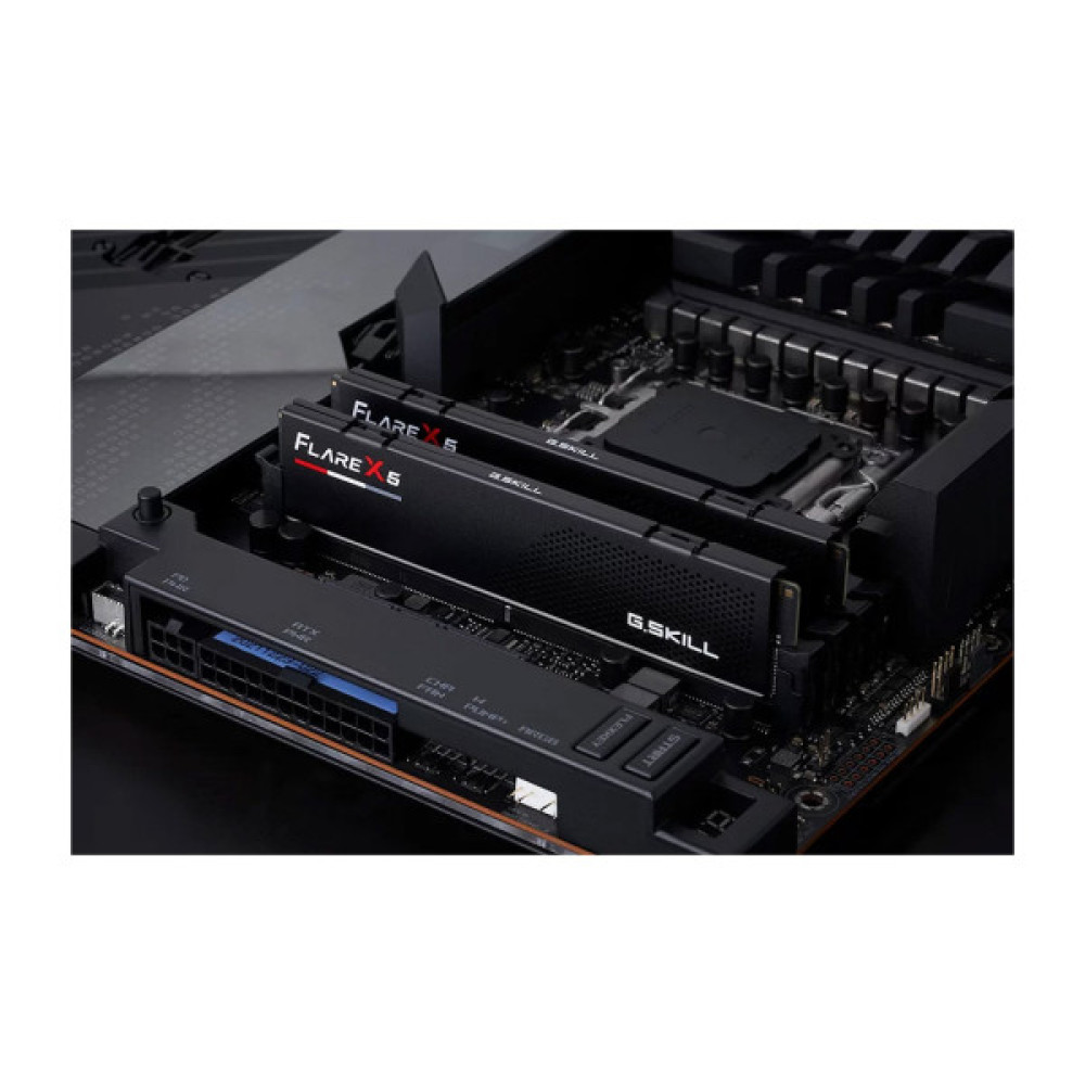 Модуль пам'яті для комп'ютера DDR5 48GB (2x24GB) 6000 MHz Flare X5 Matte Black G.Skill (F5-6000J3036F24GX2-FX5)