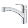 Змішувач для кухні Grohe Via, довж.виливу - 227мм, поворотний/витяжний, 1важіль, хром