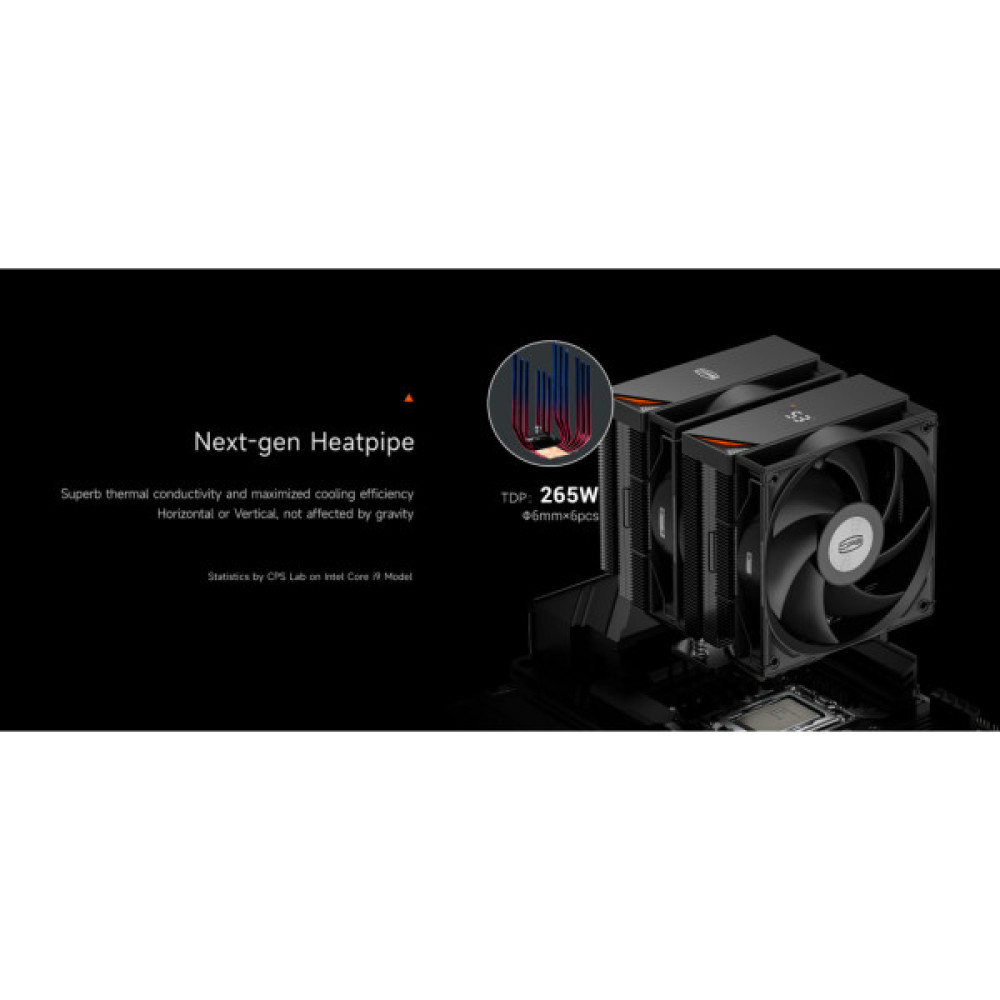 Кулер до процесора PcCooler RT620 Digital BK