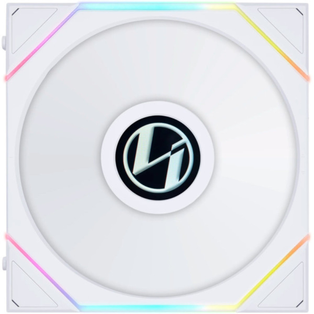 Кулер до корпусу Lian Li TLLCD 120-3, White Cooler (G99.12TLLCD3W.00)