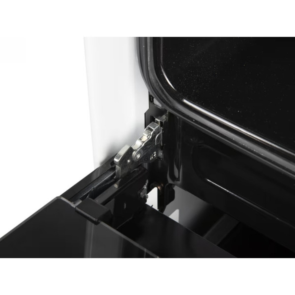 Плита Hansa комбінована, 65л, 50x60см, дисплей, конвекція, чавун, білий