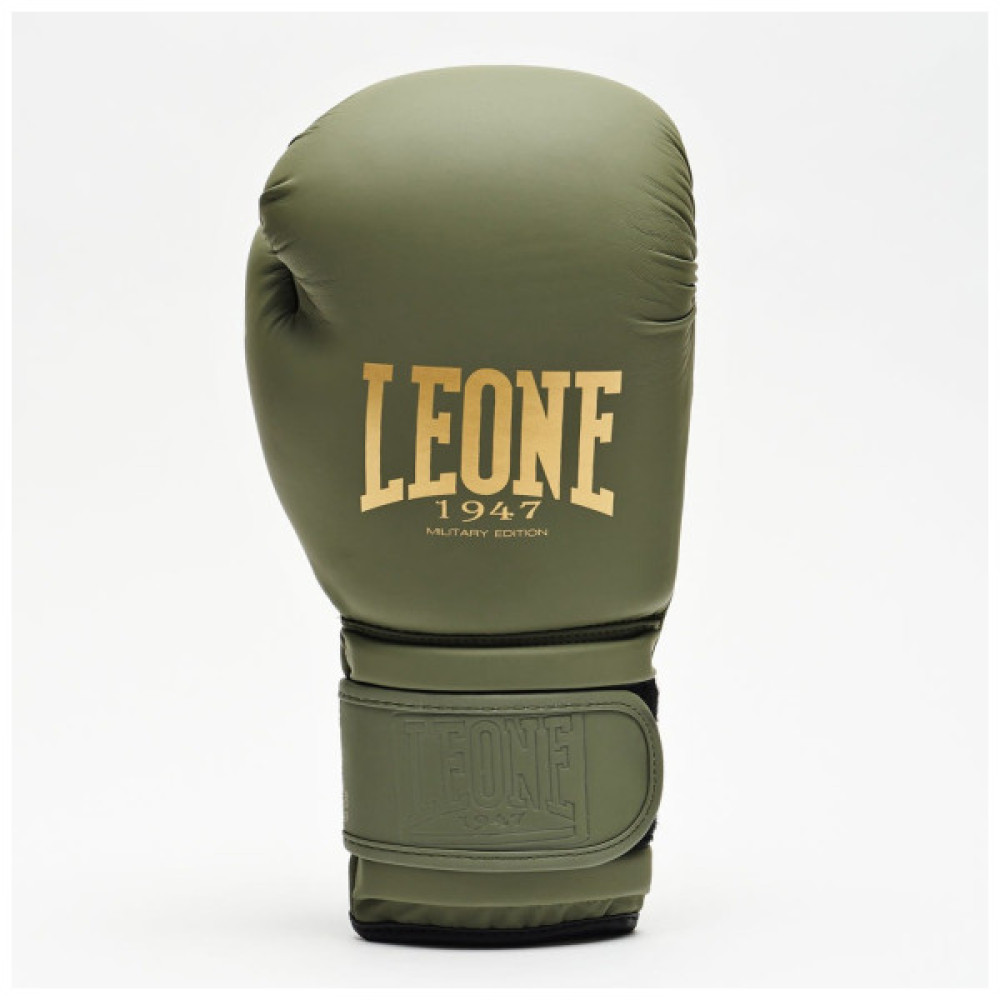 Боксерські рукавички Leone GN059G Military Edition Green 10 унцій (GN059G_Green_10oz)
