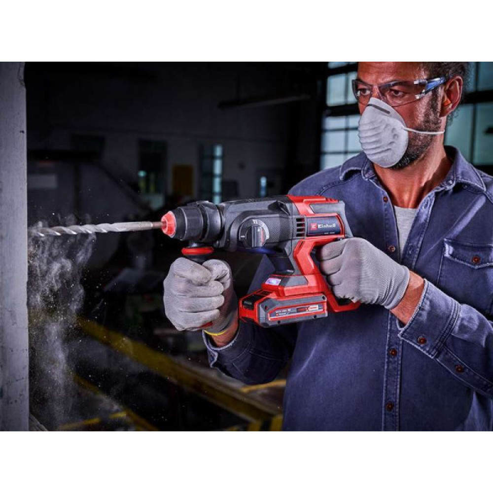 Перфоратор акумуляторний Einhell TE-HD 18/20LI - Solo SDS-plus PXC 18В 1.8Дж 2.7кг кейс без АКБ та ЗП