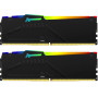 Модуль пам'яті для комп'ютера DDR5 32GB (2x16GB) 6000 MHz Beast RGB Kingston Fury (ex.HyperX) (KF560C36BBE2AK2-32) Модуль пам'яті для комп'ютера DDR5 32GB (2x16GB) 6000 MHz Beast RGB Kingston Fury (ex.HyperX) (KF560C36BBE2AK2-32)