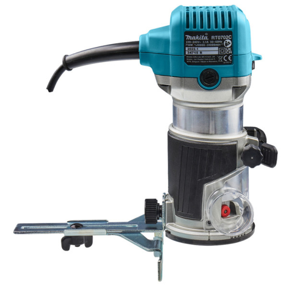 Фрезер Makita RT0702CX2 710ВТ цанга 6 та 8мм 10000-34000об/хв 1.8кг