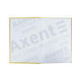 Канцелярська книга Axent Courage А4, 96 аркушів, клітинка, жовта (8422-552-A)