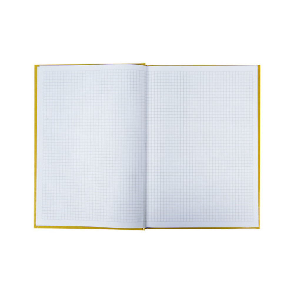 Канцелярська книга Axent Courage А4, 96 аркушів, клітинка, жовта (8422-552-A)