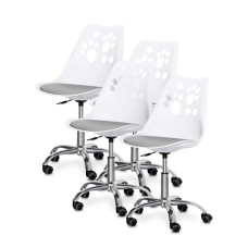 Дитяче крісло Evo-kids Indigo 4 шт White / Grey (H-232 W/G- X4)