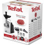 М'ясорубка Tefal HV1 7in1, 1400Вт, 1.7кг/хв, 2 решітки, насадка для ковбас, томатів, 3 терки, пластик, чорний