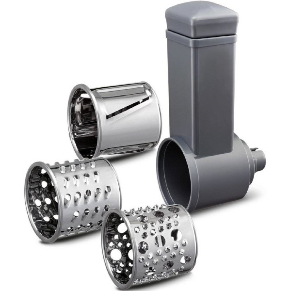 М'ясорубка Tefal HV1 7in1, 1400Вт, 1.7кг/хв, 2 решітки, насадка для ковбас, томатів, 3 терки, пластик, чорний